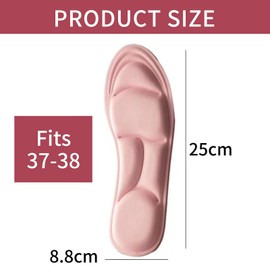 EUYKQNOI einlagen schuhe damen schuheinlagen weich Memory Foam Einlegesohlen für Damen Herren - Weiche Schuheinlagen Einlagen barfußsohlen damen für Schuhe, Sneaker, Stiefel - für Sport,Gr.37-38