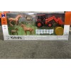 New Ray Kubota M5-111 Tractor Play Set Toy 77700-12082