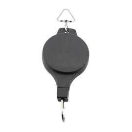 Guifeng Black Gardening Retractable Hook Flower Basket Creative Hook Home Hanging Tool Gardening Accessories Stretchable 90cm for Hanging Plant