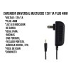 Control Expert Eliminador Cargador Corriente Adaptador 12v 1 Amp Bocinas