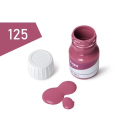 Kaps Dye Super Color + Preparer (25 ml each), Professional Leather Dye for Natural Leather, Faux Leather and Fabric, For Nourishing and Repairing Leather Shoes (125 - Fuchsia)