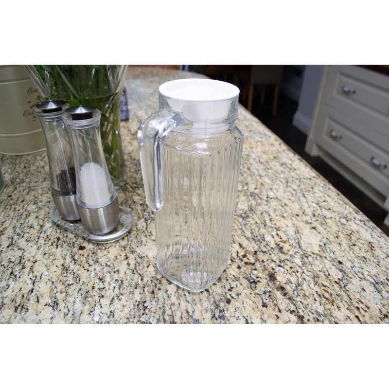 Ravenhead Fridge Door 1.1Lt Picnic Water Glass Jug Pitcher with