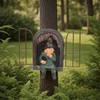 Enchanting Window - Style Tree Hugger Gnome Decor - Ideal