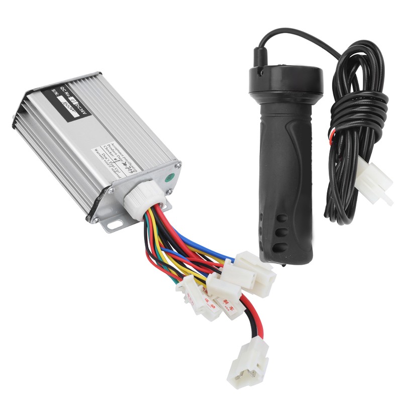 36V 1000W Controller with Ordinary Long Wire Throttle Grip Kit