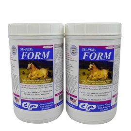 SU-PER Form Horse Vitamins and Minerals Pellets - Nutritional Supplement with Probiotics - Vitamins, Minerals, Amino Acids & Electrolytes - Helps Maintain General Health - 3 Pounds, (2 Pack)