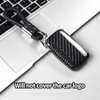 T-carbon Real Carbon Fiber Key Fob Protector Compatible with Land