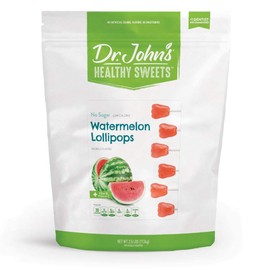 Dr. John's Healthy Sweets Sugar Free Watermelon Tooth Lollipops (150 count, 2.5 LB)