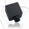 UCLIMAA Wall Supply Elbow for Handshower, Brass Square Wall Mount
