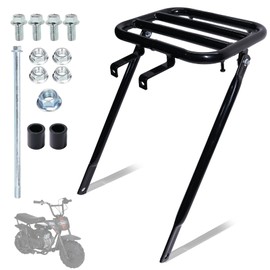 JMCHstore Rear Cargo Rack Assembly Kit for Monster Mega Moto MMB80 MMB105 Classic 1000W, Coleman RB100 105cc, Realtree RT100, for Orxyearth Dirt Kids Mini Bike