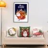 Christmas Pillow Covers 18x18 Set of 4 Red Christmas tree