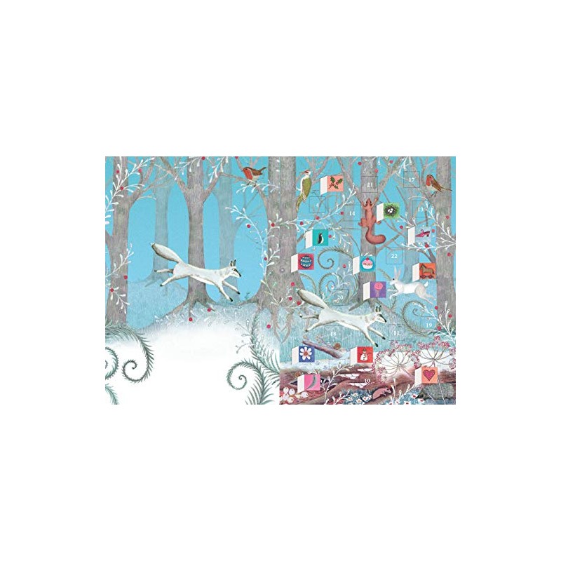 Roger la Borde Animals Advent Calendar Card Call of the