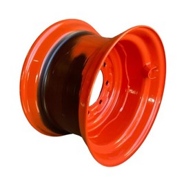 (1) 12-16.5 8-lug Rim for Kubota-16.5X9.75X8 TITAN EW USA Skid Steer Wheel/Rim for Kubota & more -8 bolt, 3.875" back spacing- fits 12X16.5 Tires