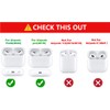 (3Pack) Case for AirPods Pro 2nd/1st Generation with Cleaning kit,