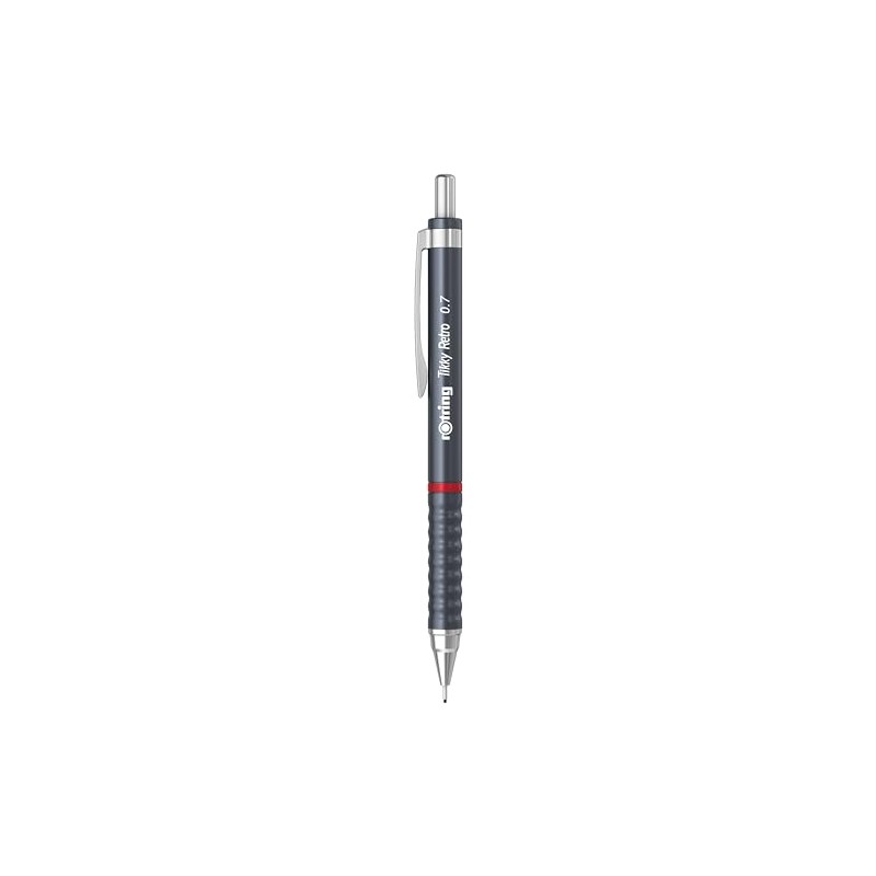 ROTRING Tikky Retro Versatile Metallic Grey 0.7mm