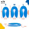 SULPO 2 Pairs Gel Heel Protectors for Pressure Pain for