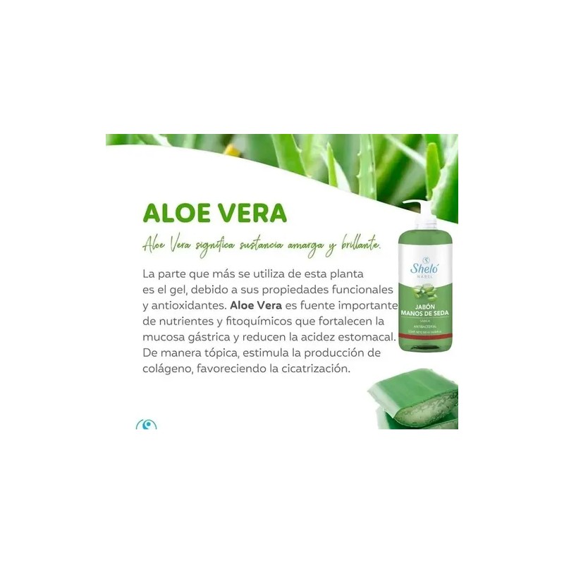 Jabón L{iquido Para Manos De Sábila Y/o Yogurt Sheló Nabel