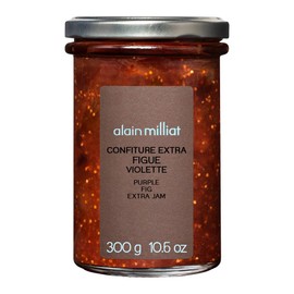 Alain Milliat Purple Fig Jam, 10.6 Oz, (One 300g Glass Jar) | GMO-Free | Imported from France
