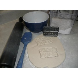 AJT GAME OVER WEDDING BACHELOR PARTY 8 BIT WORDING QUOTE COOKIE CUTTER USA PR2599