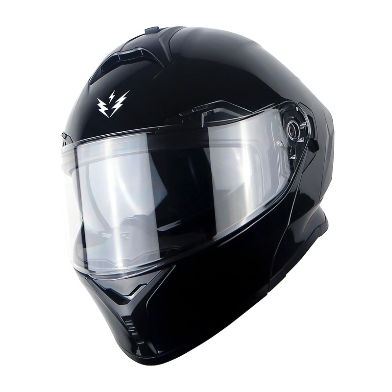 1Storm New Motorcycle Bike Modular Full Face Helmet Dual Visor