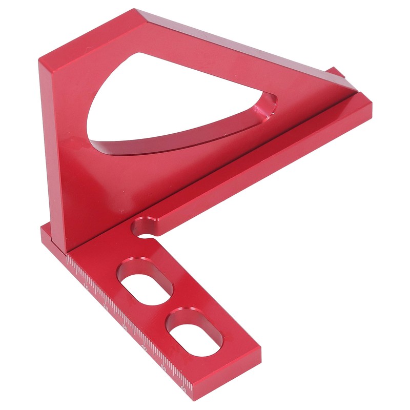 Layout Miter Gauge Aluminium Alloy 45 90 Degree Measuring Scribing