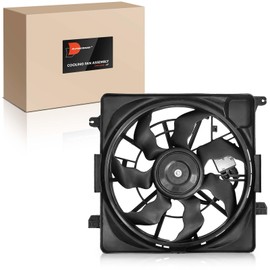 A-Premium Engine Radiator Cooling Fan Assembly Compatible with Select Kia & Hyundai Models - Sportage 2017-2021, Tucson 2016-2018 - Replace# 25380D3100