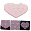 SAFIGLE Eyelash Glue Holder Pallet Heart Shaped Grafting Pad for