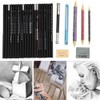29pcs Sketching Pencil Tool Kit Beginner Artist Drawing Pencil Roll