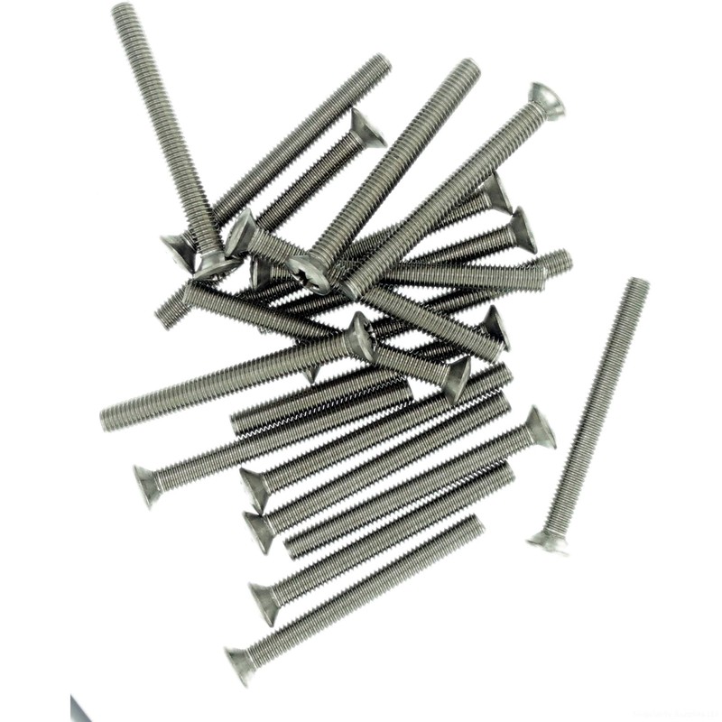M6 (6mm x 55mm) Pozi Raised Countersunk Machine Screw (Bolt)
