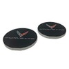 C8 Corvette Cup Holder Coaster Inserts - Set of 2