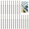 24 Pack 7"Gutter Screws with Metal Rings,Roof Gutter Nails,Durable Gutter