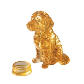 HCM "Retriever Crystal Puzzle (41-Piece, Gold)