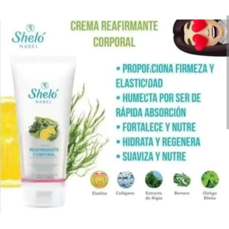 Kit Reafirmante Corporal Shelo Nabel 3 Pack