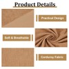 BENECREAT Camel Corduroy Fabric, 100x155cm DIY Sewing Crafts Materials Corduroy