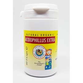 Mistry's Acidophilus Extra, 60 Capsules - Treatment for Chronic Conditions - Probiotic - Additive Free, Vegetarian