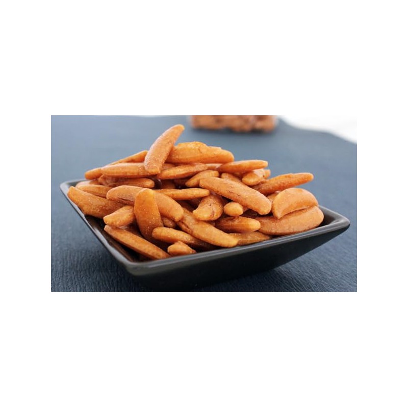 Kakinotane Traditional Japanese Rice Crackers 500g Wasabi Flavour