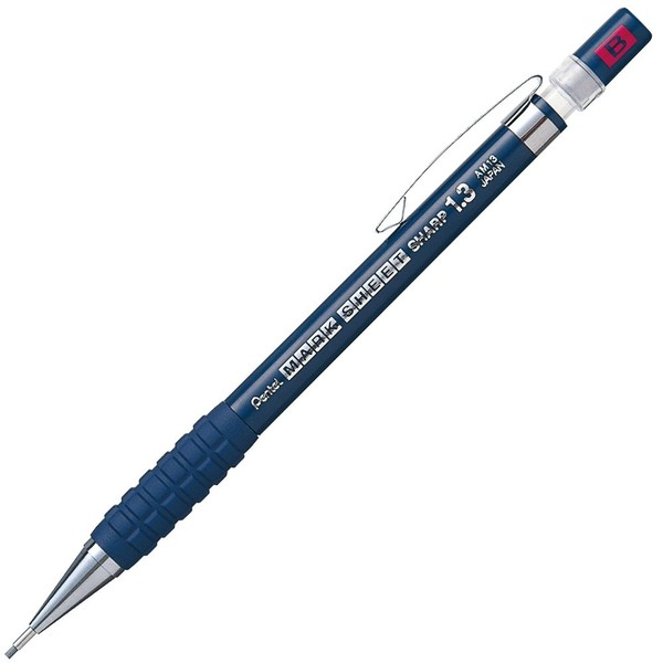 Pentel Mechanical Pencil, for OMR Sheet, 1.3mm, B (AM13-B)