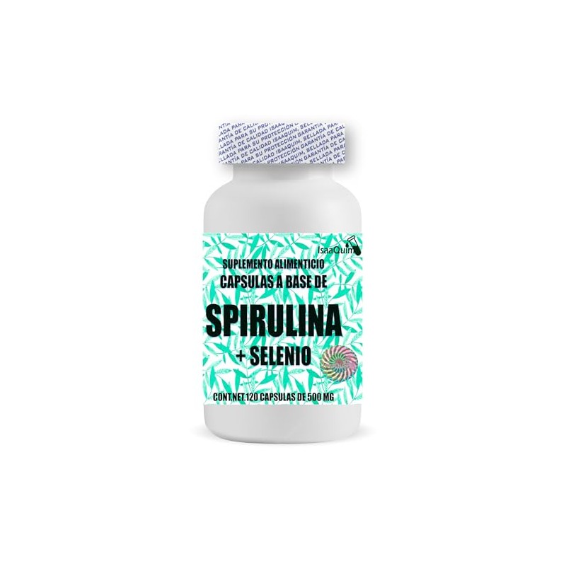 Spirulina y Selenio capsulas