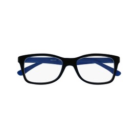 SILAC Lesebrille Unisex – Rechteckige Gläser – Lesehilfe und Lupenbrille Damen und Herren – Leicht, Robust und Komfortabel - + 1,25 Dioptrien - Blue Black & Blue 7095