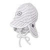 Sterntaler Baby Boys' Flapper Cap (Flapper) - White Not Applicable,