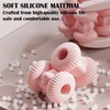 NICEIN 2 Stück Hand-und Fingermassagegerät, Double Roller Handmassagegerät, Finger Massageringe,