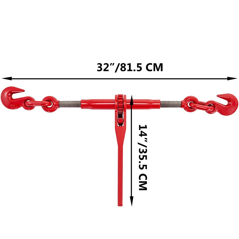 VEVOR 9215LBS 3/8" – 1/2" Ratchet Binders 9,215 LBS Secure