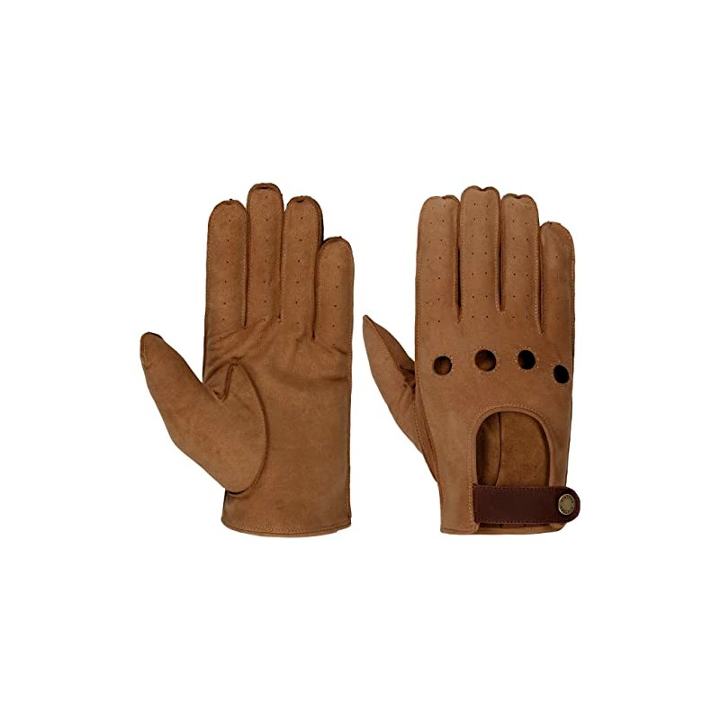 Stetson Vented Leather Gloves Finger Gloves Goat Leather Gloves (8