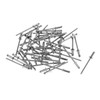 RATCHROLL 50 Pcs Open End Large Flange Blind Rivets 3mm