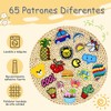 Anpro 65 Piezas Parches para Ropa Termoadhesivos de Niños -