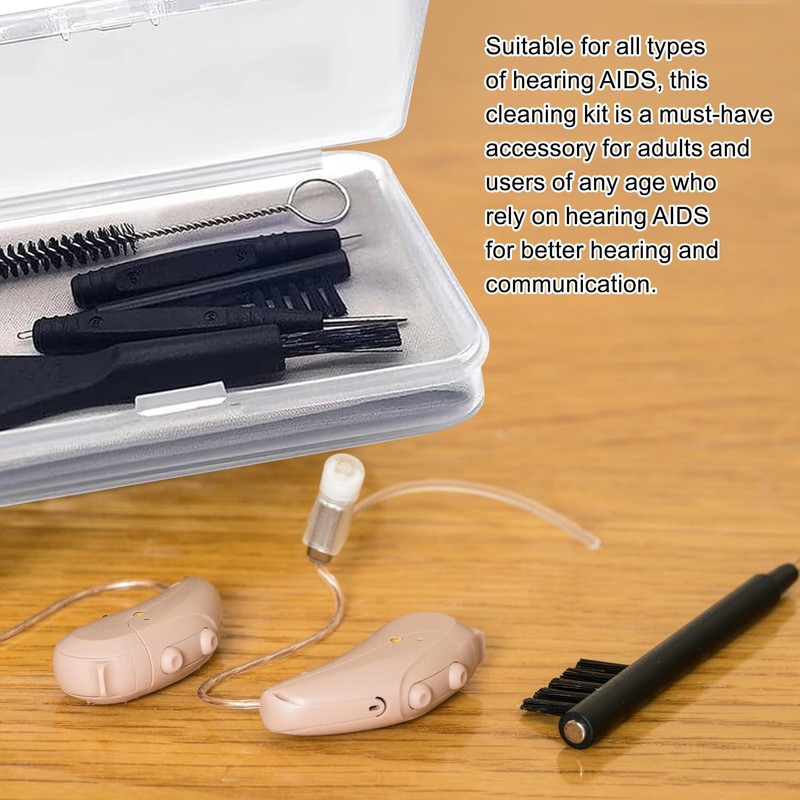 Hearing Aid Cleaning Kit – Complete Set for Cleaning Hearing