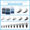 Cluster Lashes 280pcs Lash Clusters DIY Lash Extensions 10D/20D/30D/40D/50D Individual