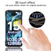 Tzstz 3 Pieces Tempered Glass Screen Protector for DOOGEE Blade