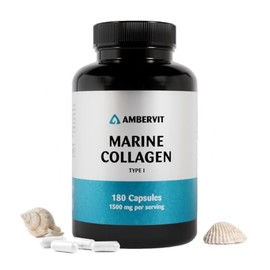 Marine Collagen Capsules 1500mg – Type 1 Hydrolysed Collagen Peptides