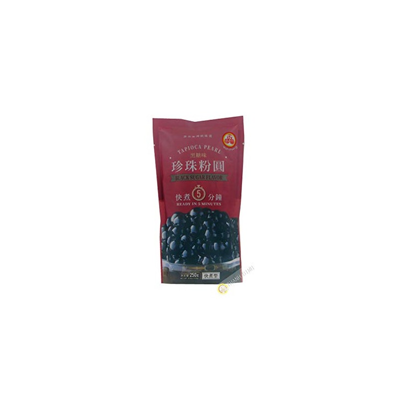 BOBA Black Tapioca Pearl Bubble Tea, 2 Pack (Each 8.8