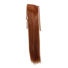Wig Me Up YZF-TS18 - Hairpiece, Narrow Side Weft - Cosplay in Different Colours - Smooth 18 Inch/45 cm with Tape and Hair-Clip Hair Extension 45 cm